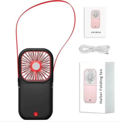 Hands-Free USB Rechargeable Neck Fan