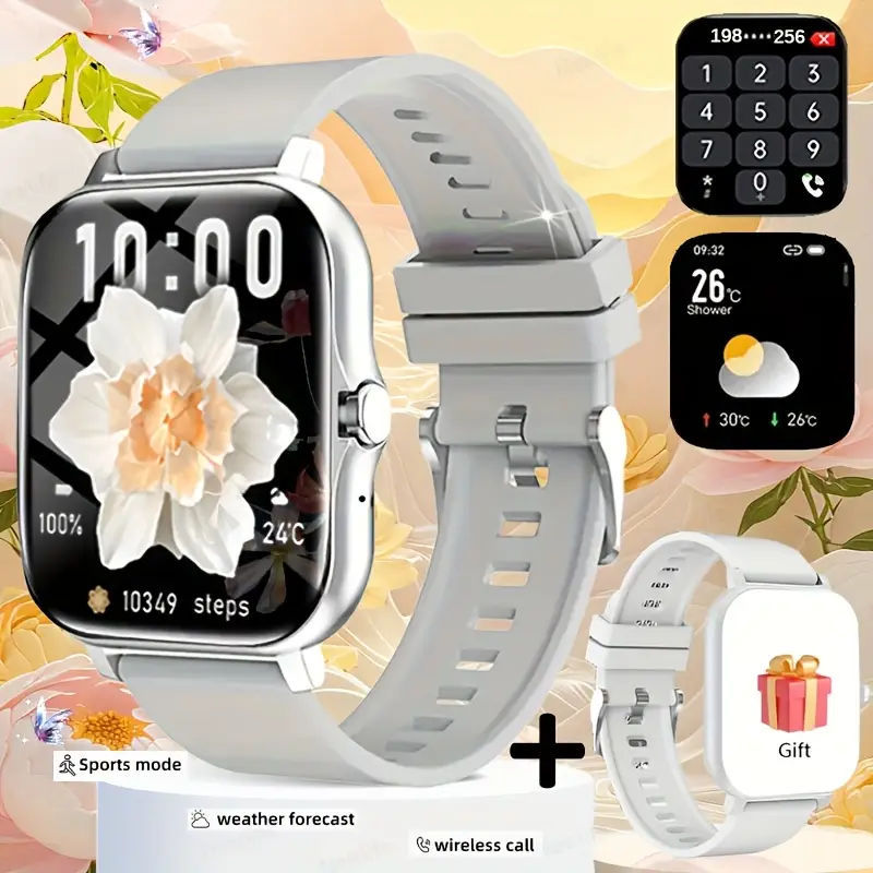 New Smartwatches Featuring Message Alerts, Call Answering, Health Monitoring, Activity Tracking, Notification Reminders, And Fitness Functions.