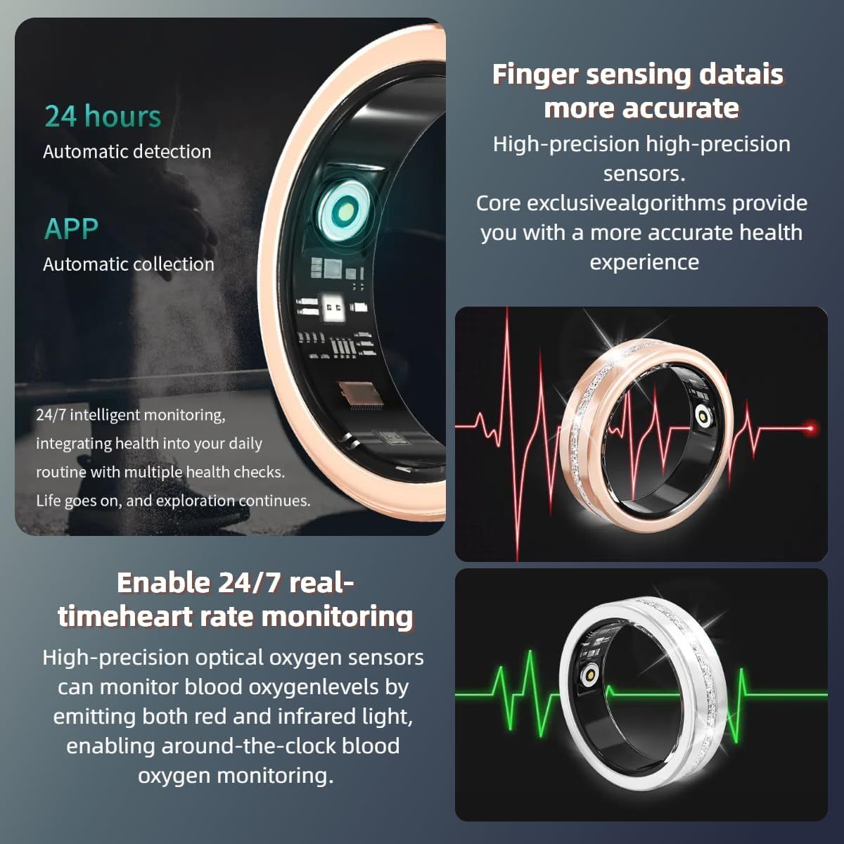 Diamond Smart Ring