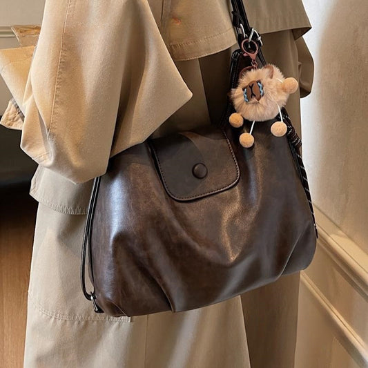 Retro Large Capacity Bag Women's Shoulder Tote Bag