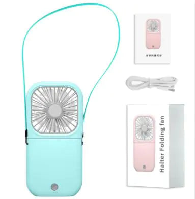 Hands-Free USB Rechargeable Neck Fan