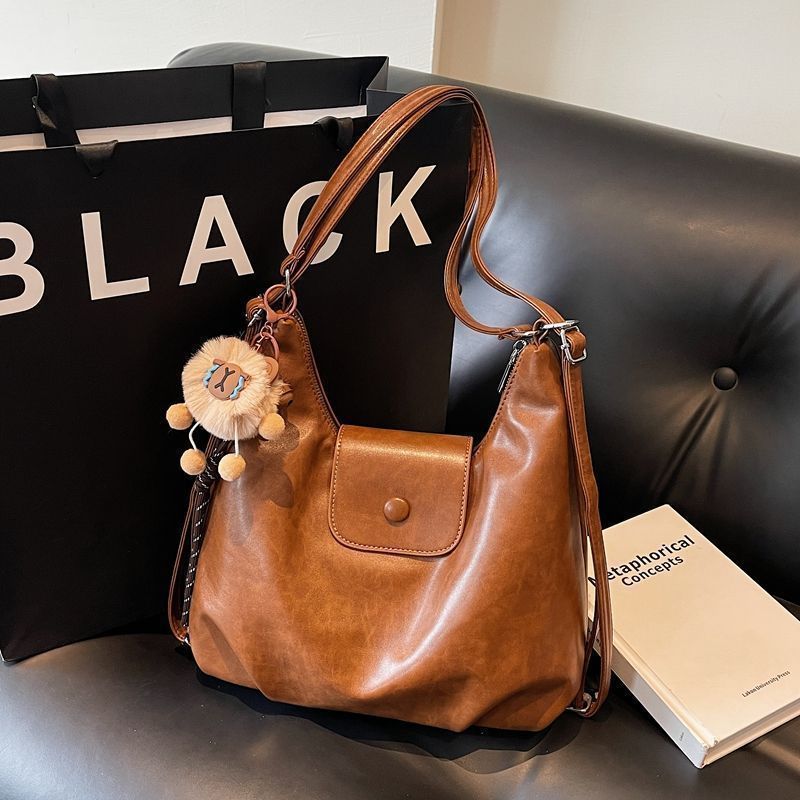 Retro Large Capacity Bag Women's Shoulder Tote Bag