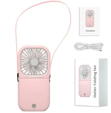 Hands-Free USB Rechargeable Neck Fan
